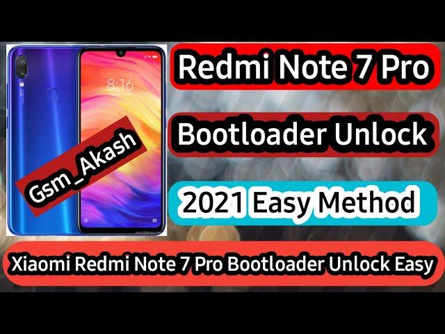 Xiaomi Redmi Note 7 Pro/How To Bootloader Unlock Any Xiaomi Phones/ Without Any Error Fix New Tricks