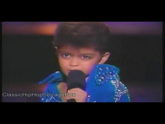 Bruno Mars age - 6 - elvis impersonator