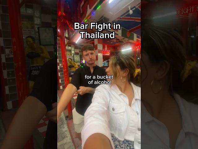 Bar Fight in Thailand 