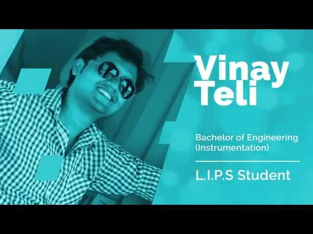 L.I.P.S. INDIA Reviews - Congratulations,Vinay Teli - LIPS Digital Marketing Student.