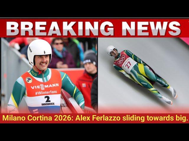 Milano Cortina 2026: Alex Ferlazzo sliding towards big breakthrough in lugeAustralian explores.2024.