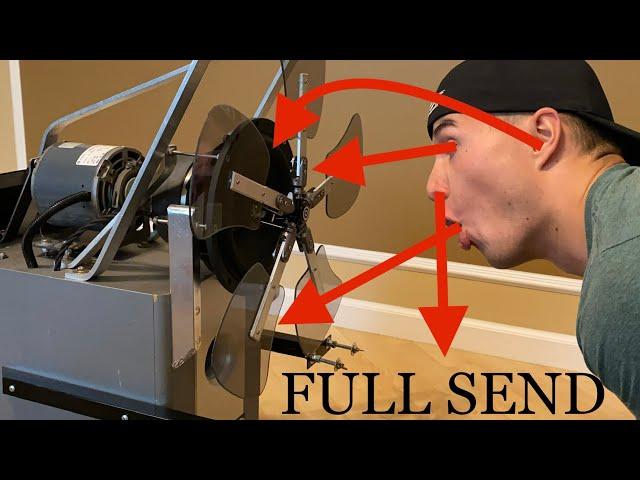 Finding resonant frequency of my house with worlds most powerful “rotary” subwoofer (Bad Ending)