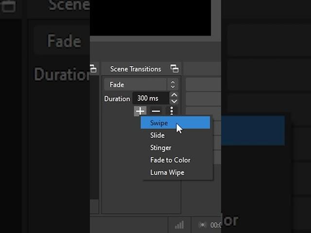Change OBS Scene Transitions! 