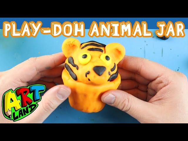 PLAY DOH ANIMAL JAR!!!