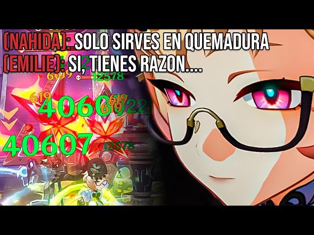 GENSHIN IMPACT ACABA DE CONVERTIR A EMILIE EN EL MEJOR DENDRO  (SOLO EN QUEMADURA)