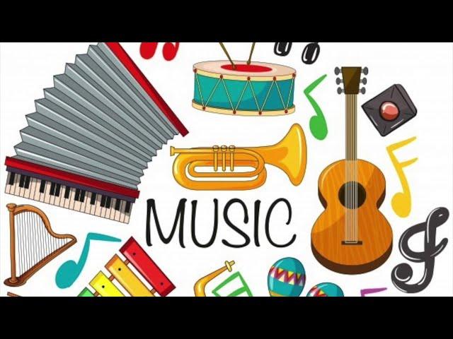 Музыкальные инструменты, Music Instruments. Мультик для детей