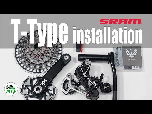 Easy INSTALLATION SRAM T-Type Transmission  How-ToUpgrade, AXS, 1x12, GX, X0, XX, S1000