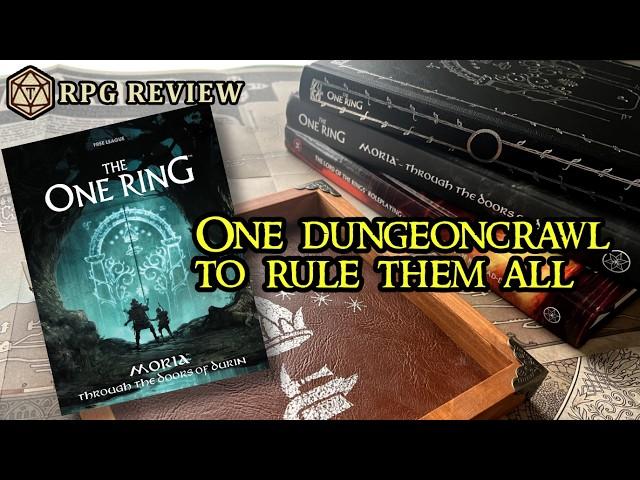 The Moria book for The One Ring is awe-inspiring - RPG Review