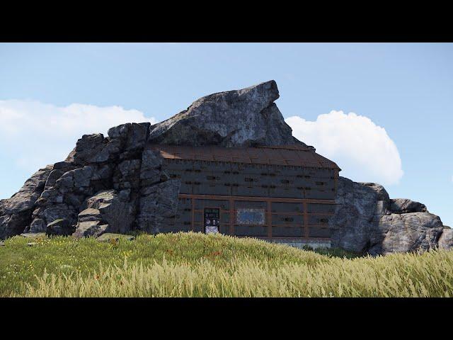 just me building a cozy cave base in rust