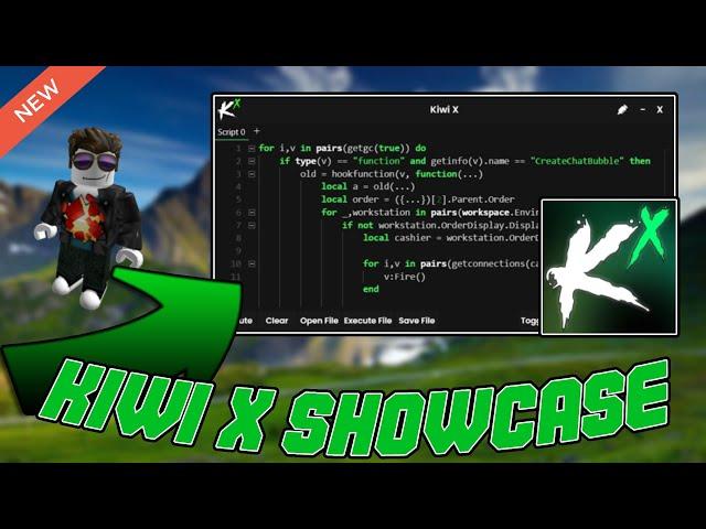 Roblox Kiwi X Executor Showcase & Download (Free Exploit Tutorial)