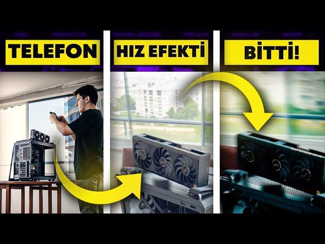 SIFIRDAN Profesyonel Video Edit Nasıl Yapılır? / Speed Ramp (Telefon & After Effects)