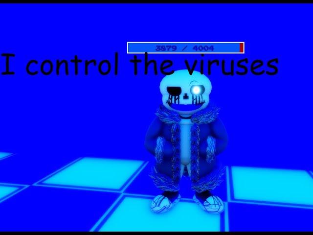 Error 404 Sans Showcase in Undertale Endless Route Roblox