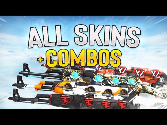 All AK47 Skins and Sticker Combos - CSGO