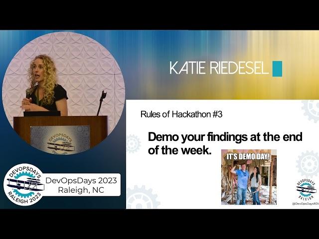 Katie Riedesel - DevOpsDays Raleigh 2023