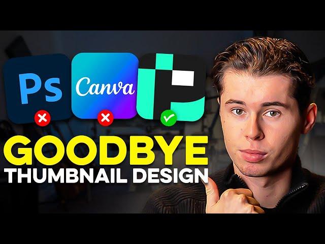 FORGET Photoshop & Canva! This AI THUMBNAIL Maker does it All!