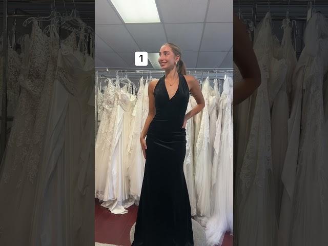 Would you wear a black bridesmaid dress?