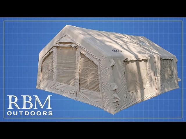 How BIG isThe COODY KOALA 7 INFLATABLE AIR TENT from RBM Outdoors