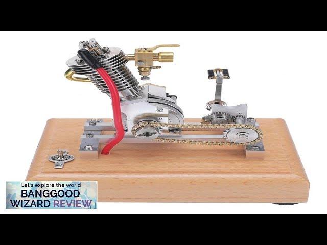 Banggood H09 Mini Hoglet CNC Single Cylinder Engine Metal Model Kids Children Review