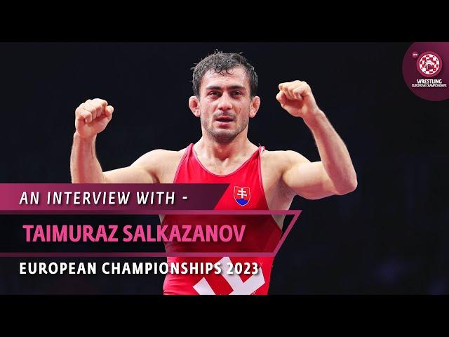 Taimuraz Salkazanov (SVK) secured his third consecutive European championship title