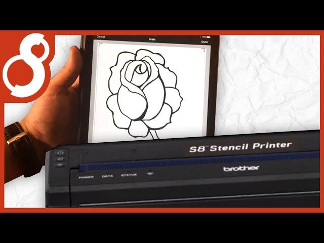 S8 Stencil Printer - AirPrint Setup with Apple iOS How To