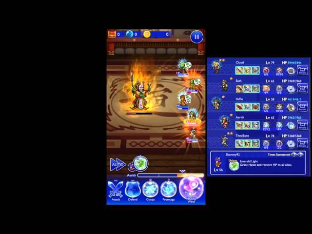 FFRK - Sins of the Father (Ultimate) - FF7 Yuffie Event