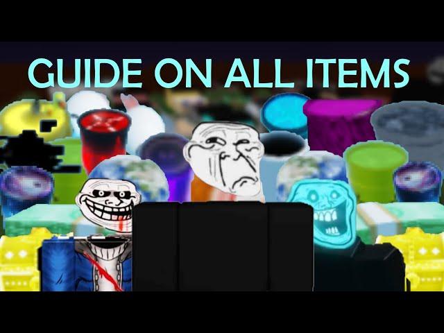 (OUTDATED) ULTIMATE GUIDE ON ITEMS AND CUPS - Roblox Trollge Conventions