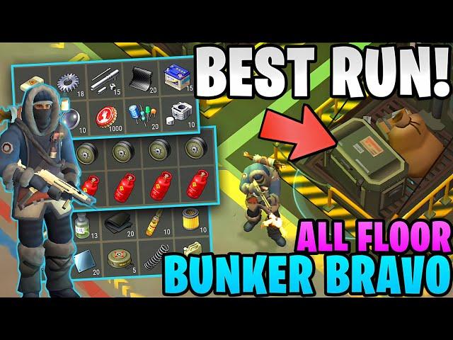 BEST RUN BUNKER BRAVO! ALL FLOORS NO EVENT EASILY | LAST DAY ON EARTH SURVIVAL