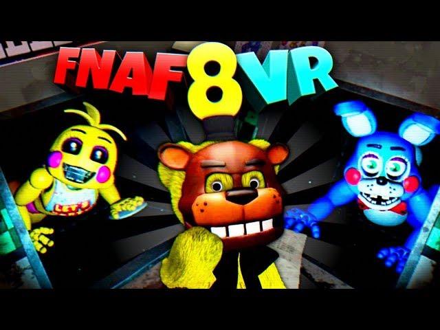 ФНАФ 8 VR HELP WANTED СЕКРЕТНЫЙ СЮЖЕТ с РУССКОЙ ОЗВУЧКОЙ  FNAF PLAY в МАСКЕ ПРОТИВ  АНИМАТРОНИКОВ