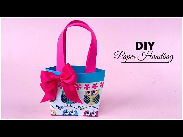 Mini Paper Handbag Tutorial