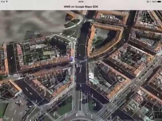 WMS On Google Map SDK for iOS