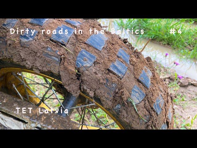 Dirty roads in the Baltics on Yamaha T7 #4