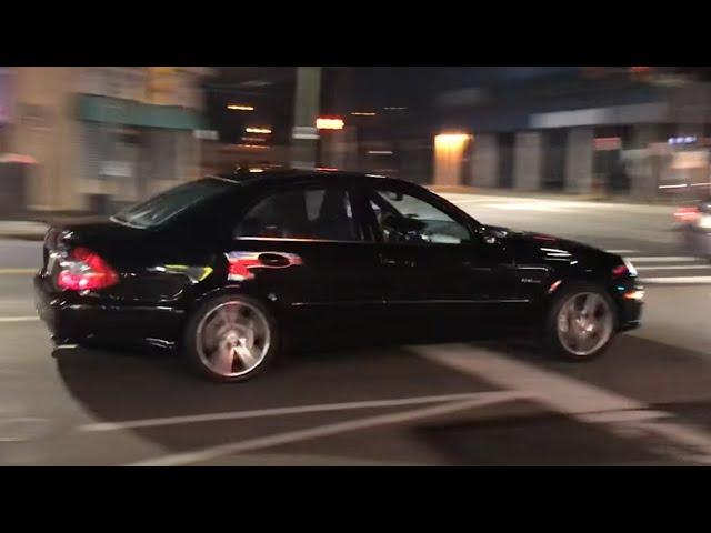 Mercedes E63 AMG Startup and Full Acceleration!