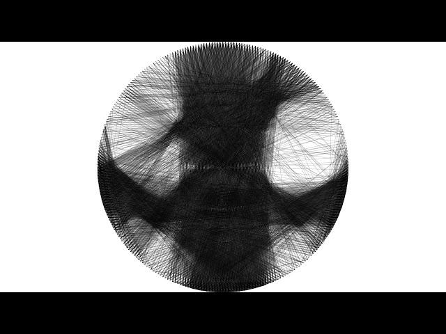 Bad Apple: String art version