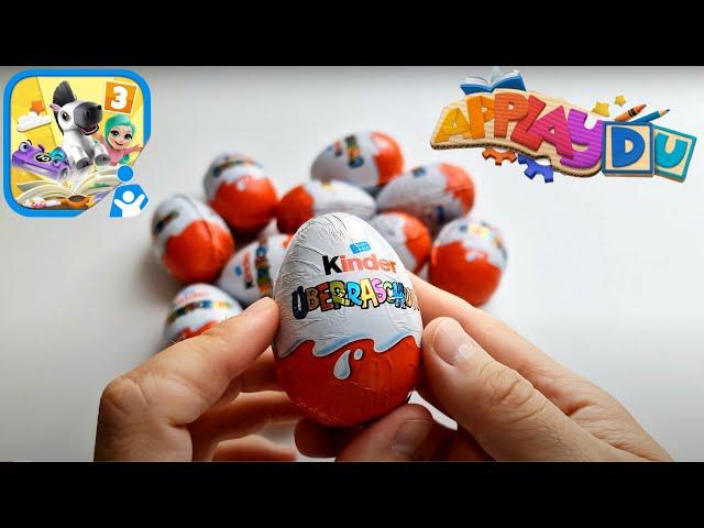 Unboxing Special Edition! Eggs Kinder Surprise "Applaydu" 2023