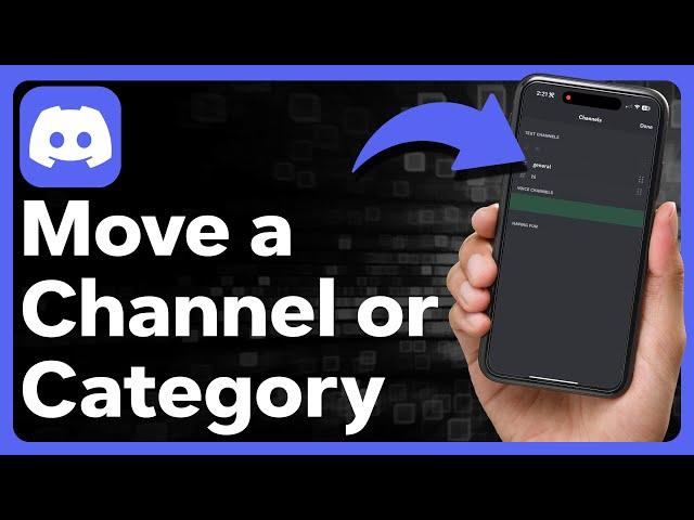 How To Move A Discord Channel Or Category