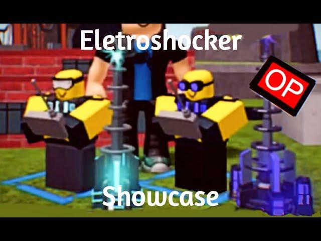 Electroshocker Showcase | Tower Defense Simulator | Roblox