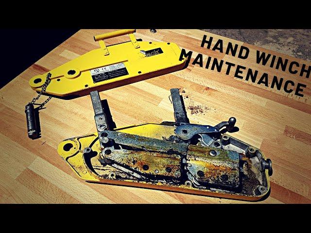 Off-road Hand Winch - DIY Service & Maintenance