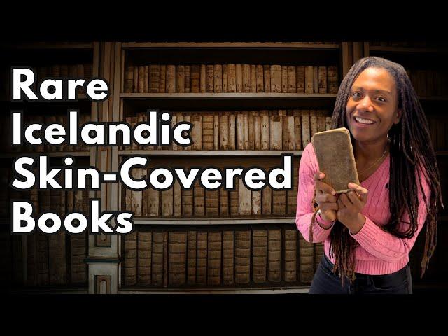 These Rare Icelandic Books Are Covered in Actual Skin! 