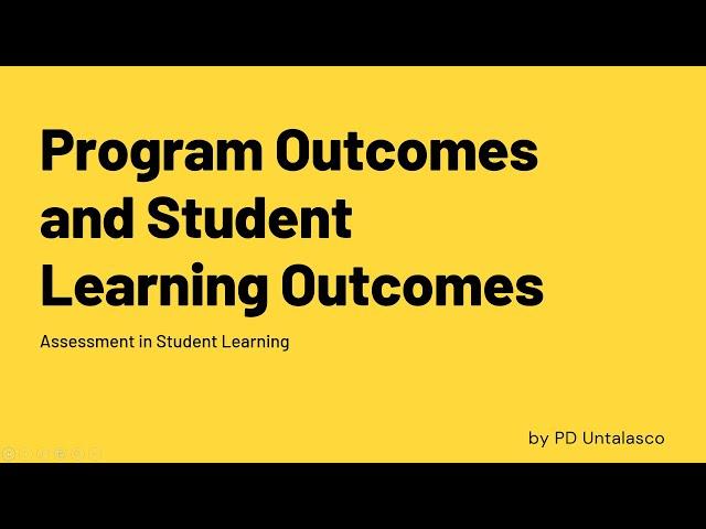 ASL Program Outcomes and Student Learning Outcomes