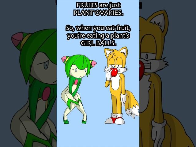 Don't eat fruit in front of a plant girl!