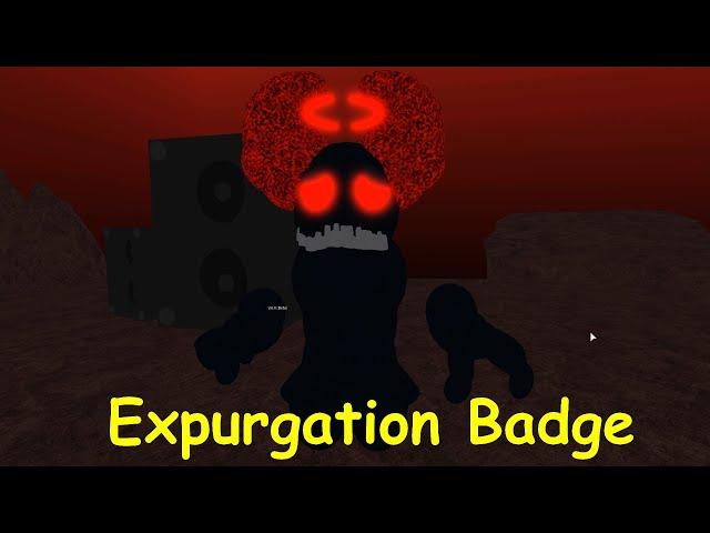 How to get "Expurgation" Badge + Morph/Skin in Friday Night Funkin Roleplay  - ROBLOX