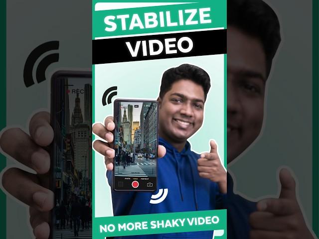 How to Stabilize Your Shaky Phone Videos | #tipsandtricks