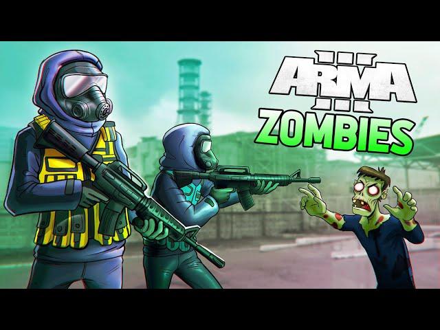 ZOMBIES ATTACK PLAYERS IN CHERNOBYL - ARMA 3 ZEUS