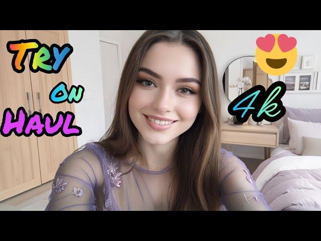 [4K] Try On Haul | Curve Plus size Ideas Fashion
