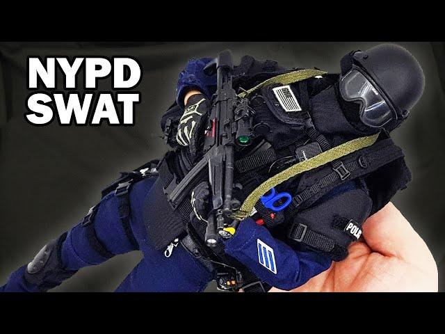 New York Police special forces: NYPD SWAT operator action figure