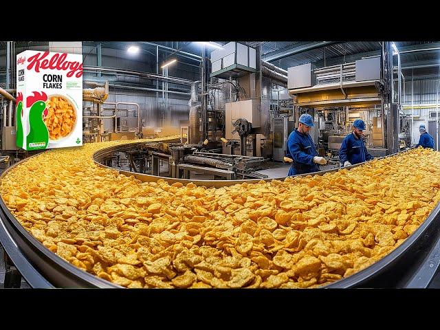 How CORN FLAKES CEREALS are MADE  Captain Discovery