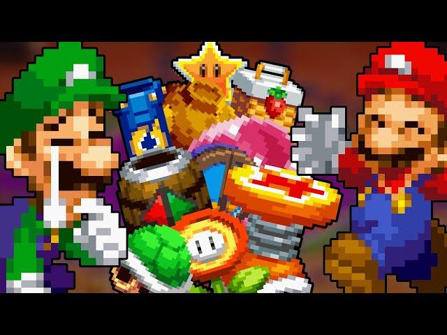 Failing Every Bro's Attack in Mario & Luigi: Bowser's Inside Story + Bowser Jr.'s Journey