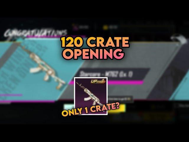 Opening 120 Premium Crates in PUBG Mobile - Guaranteed Starcore M762 Level 8 Skin!