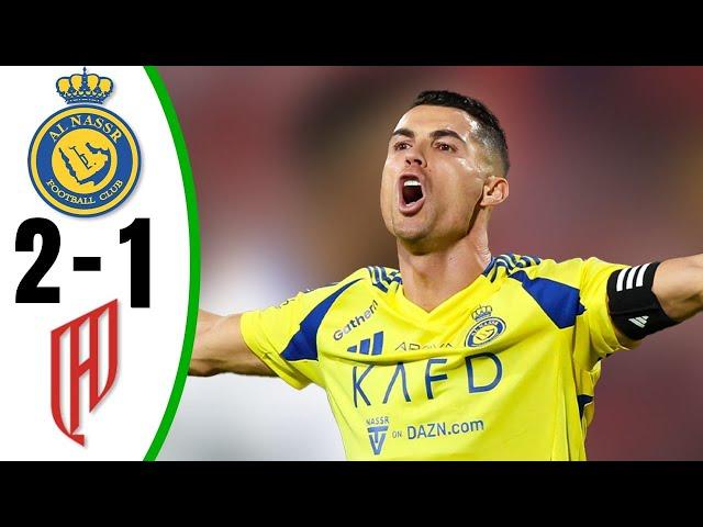 Ronaldo Hat-Trick In 5 Min  Al Nassr vs Al Qadsiah 5-2 - All Goals & Highlights - 2024